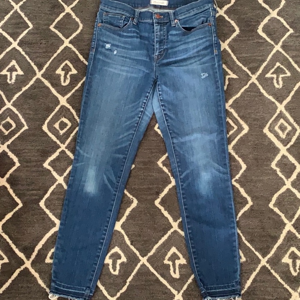 Madewell 9” High Rise Skinny